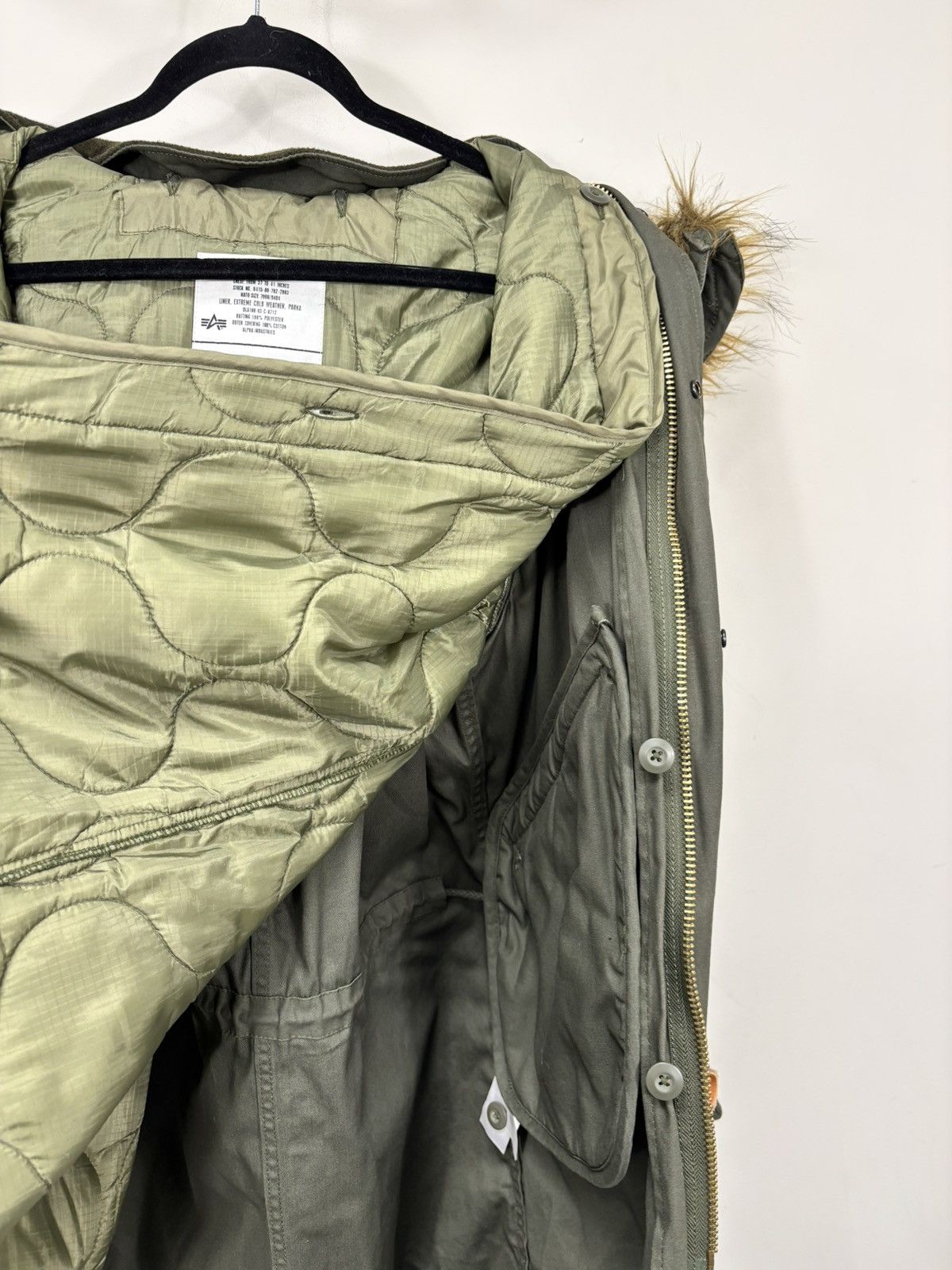Alpha Industries Alpha Industries Men’s 2in1 Military Fishtail Parka Jacket Size US M / EU 48-50 / 2 - 19 Thumbnail
