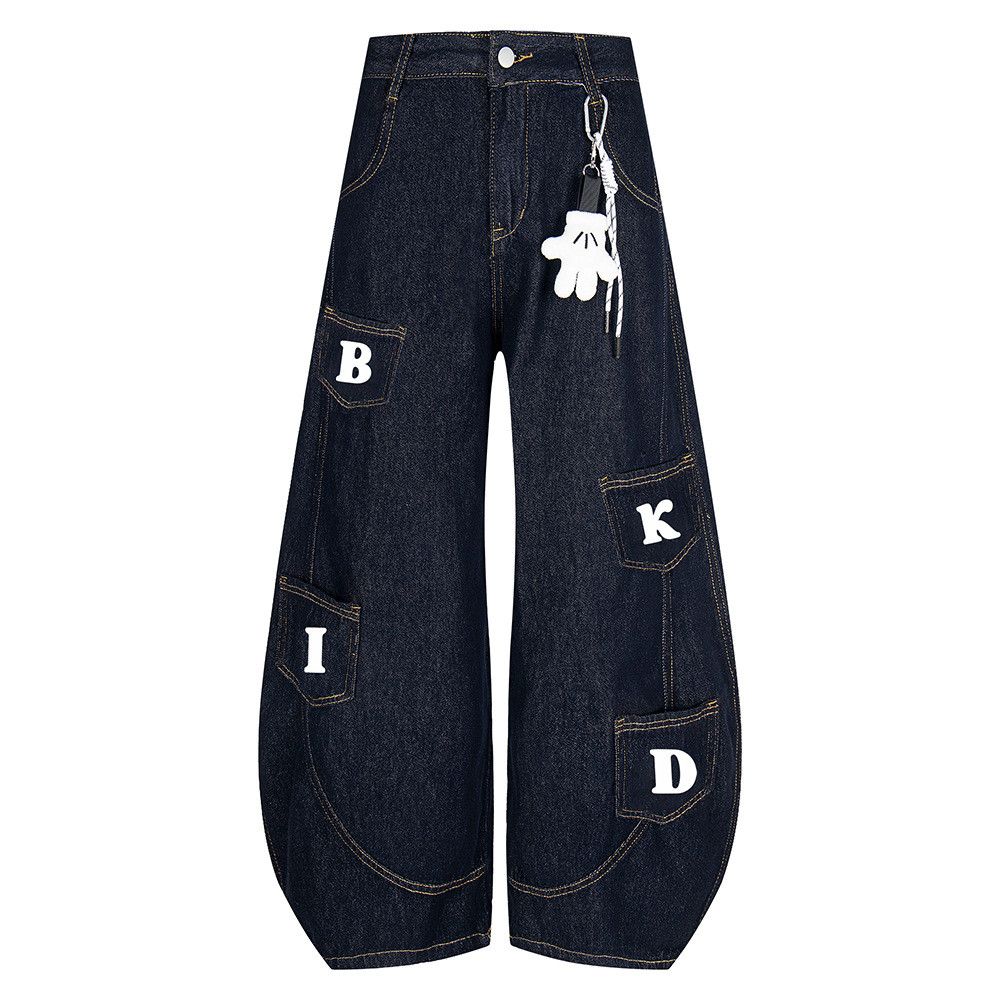 Japanese Brand Men's American-Style Wide-Leg Scythe Jeans Size US 32 / EU 48 - 1 Thumbnail