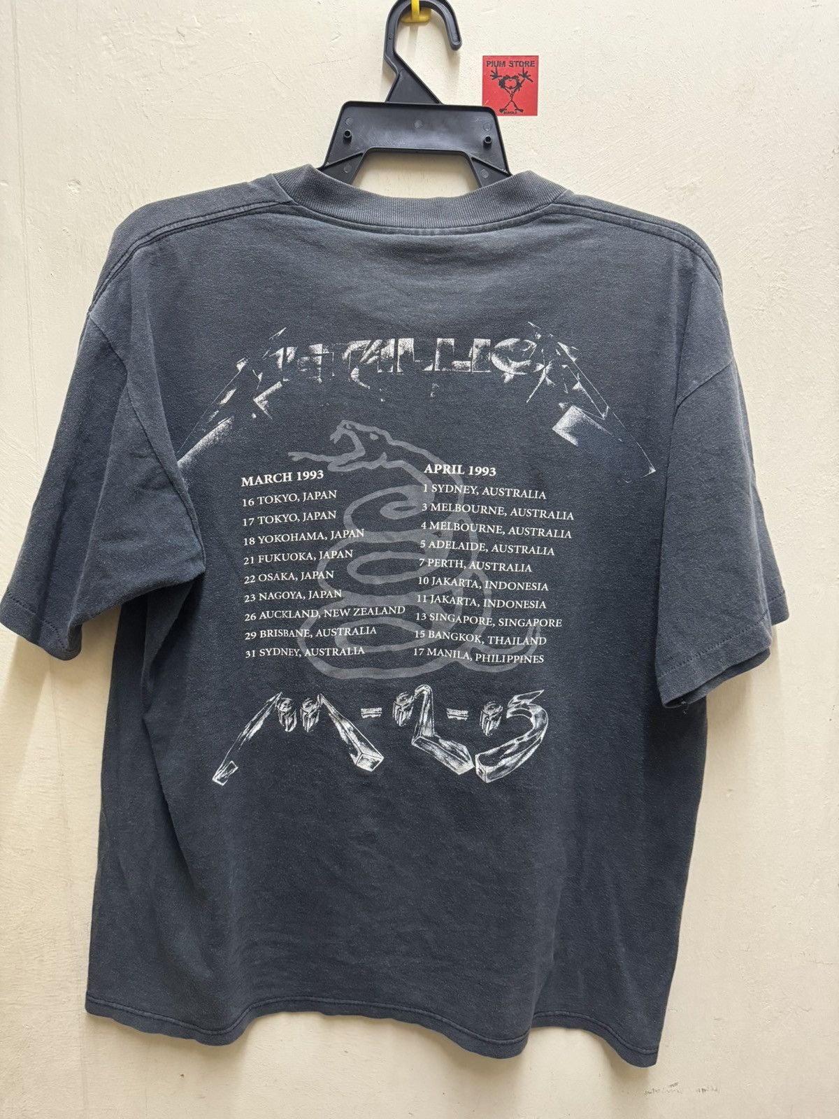 Band Tees Vintage Metallica Size US L / EU 52-54 / 3 - 4 Thumbnail