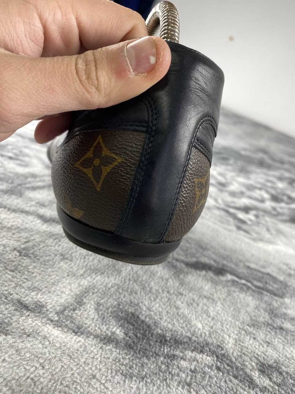 Louis Vuitton Louis Vuitton Globe Trotter Monogram Leather Sneakers Size US 9.5 / EU 42-43 - 16 Thumbnail