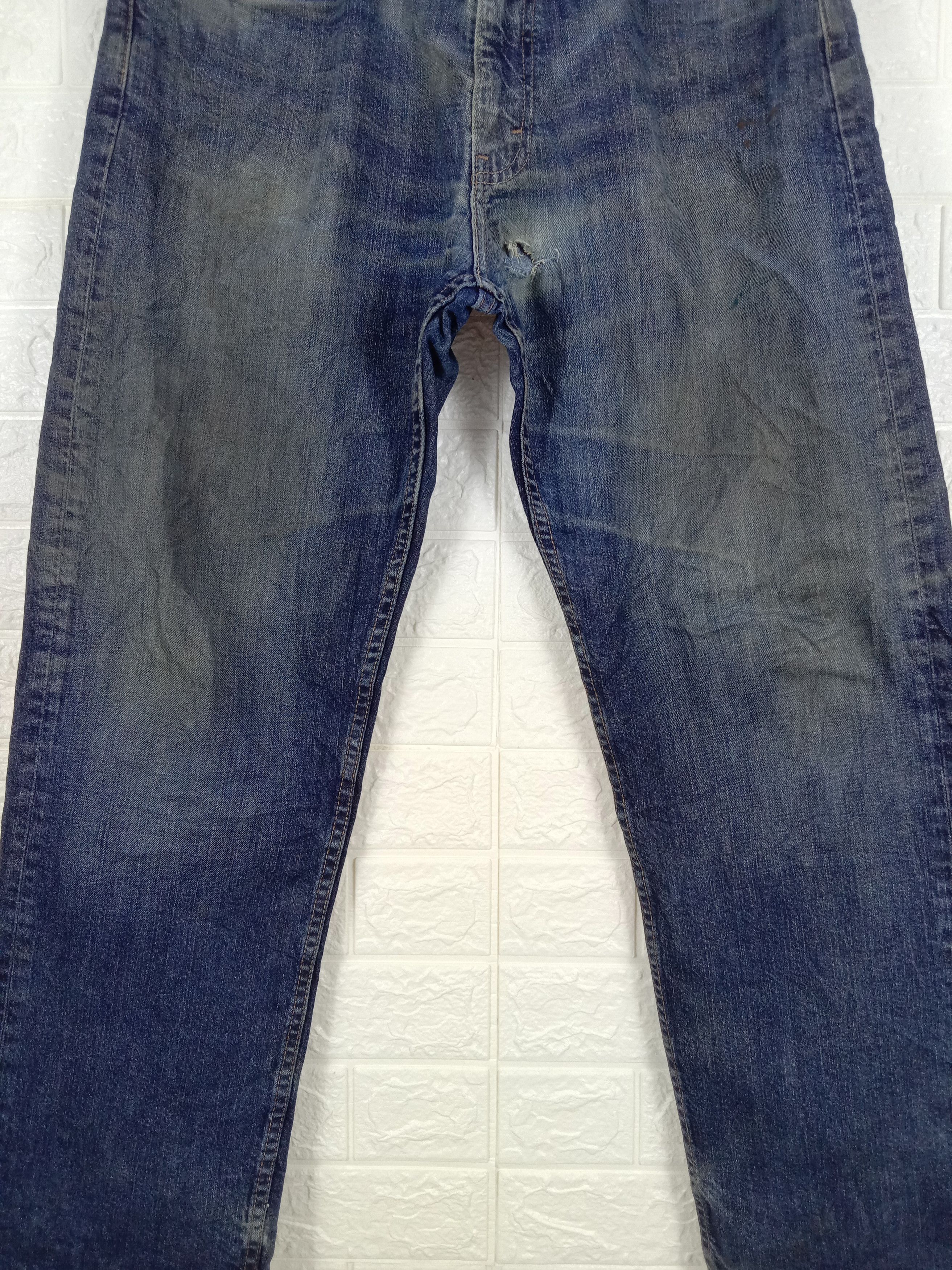 Levi's Vintage Levi's 505 Jeans Rusty Wash Distressed Denim Size US 34 / EU 50 - 3 Thumbnail