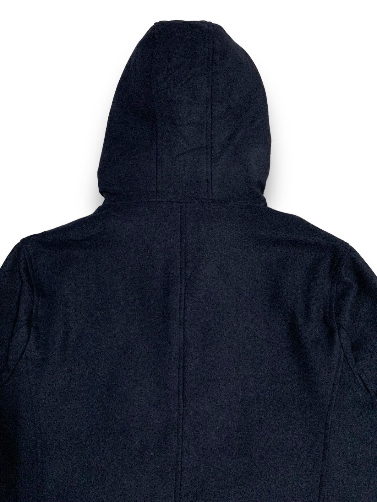 Japanese Brand Japanese Brand ADPOSION Wool Blend Navy Hooded Jacket Size US M / EU 48-50 / 2 - 13 Thumbnail