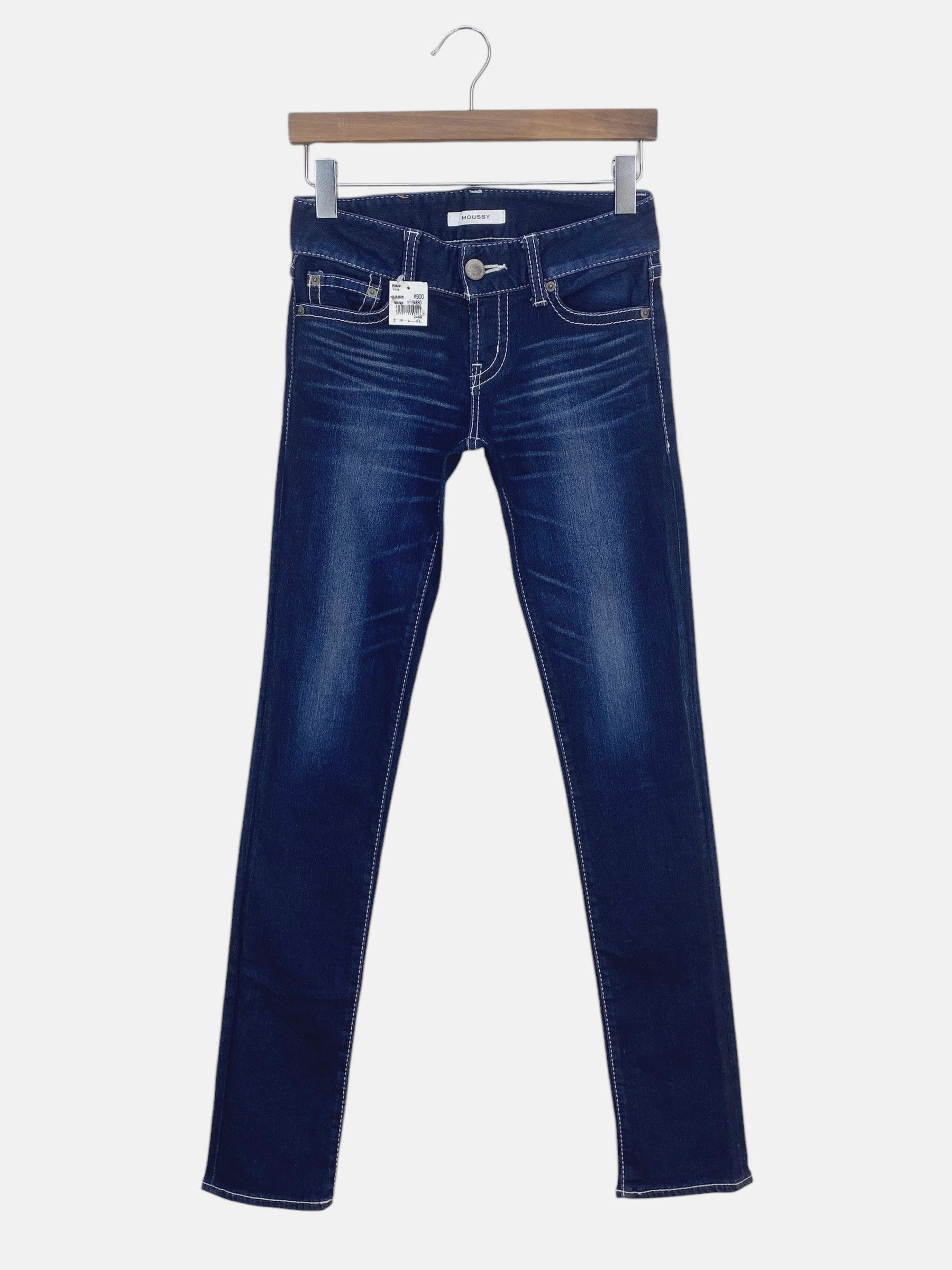 Japanese Brand × MOUSSY Moussy Jeans Skinny Jeans Low Rise Jeans Size 25" / US 0 / IT 36 - 2 Thumbnail