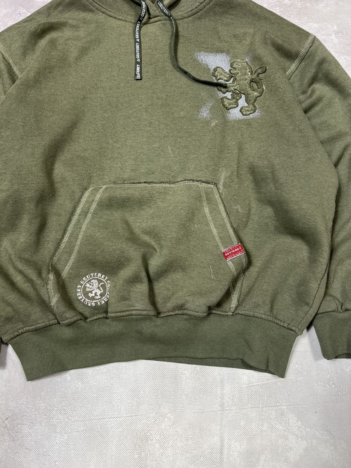 Other Vintage Histeric Glamour Style Distressed Hoodie Size US L / EU 52-54 / 3 - 4 Thumbnail