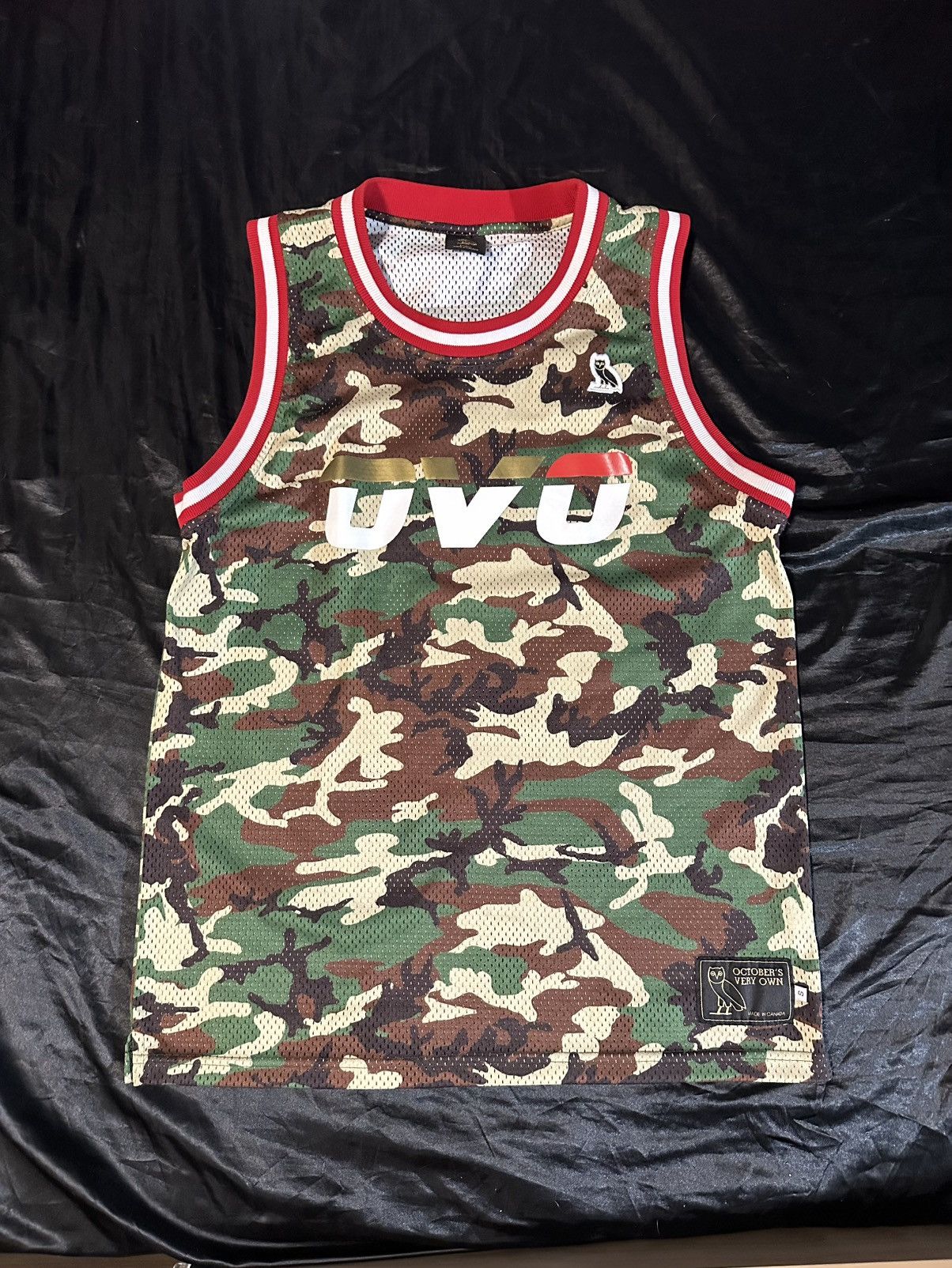 October's Very Own Drake OVO Camo Jersey Size US S / EU 44-46 / 1 - 2 Thumbnail