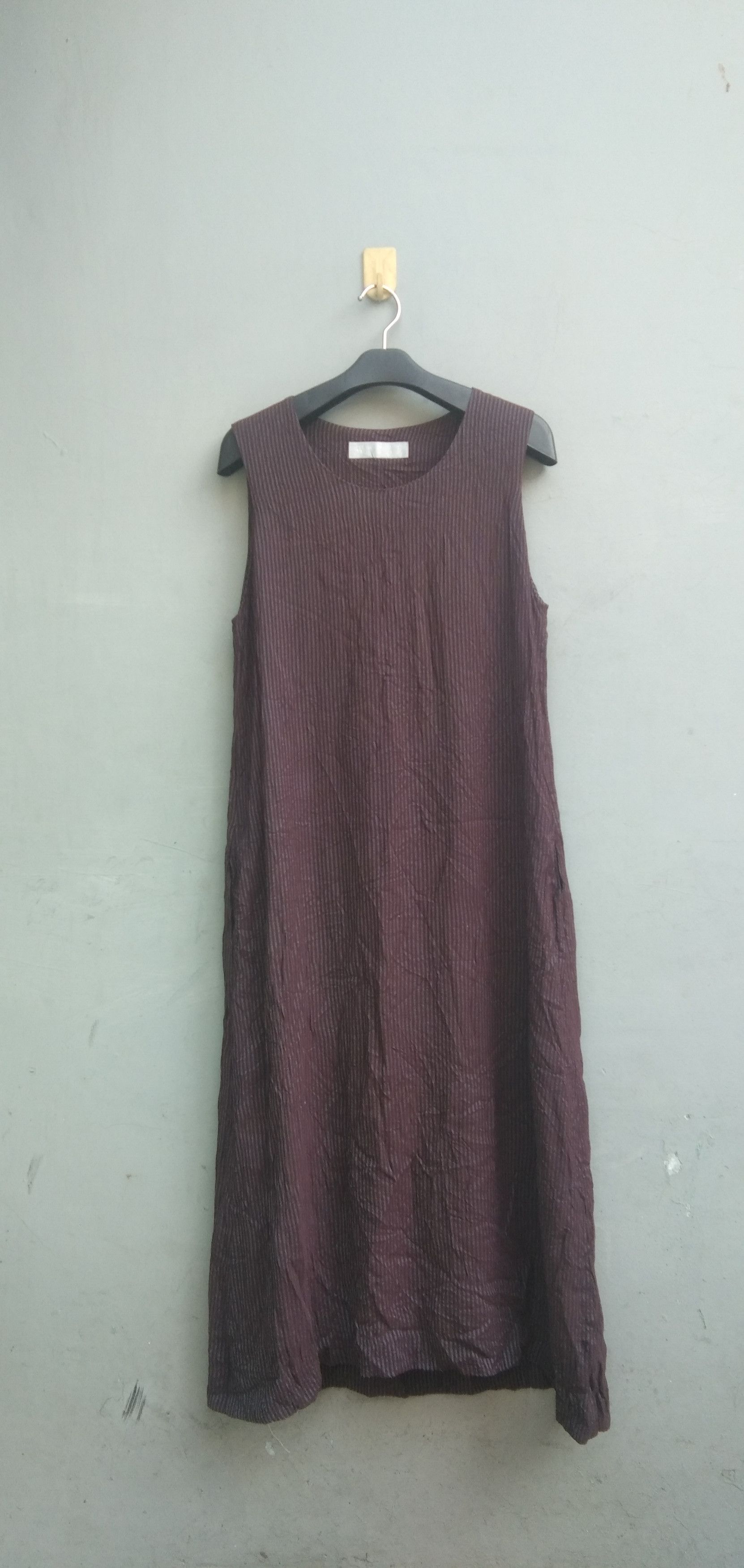 Vintage × Yohji Yamamoto Workshop by yohji yamamoto stripe long dress Size S / US 4 / IT 40 - 1 Thumbnail
