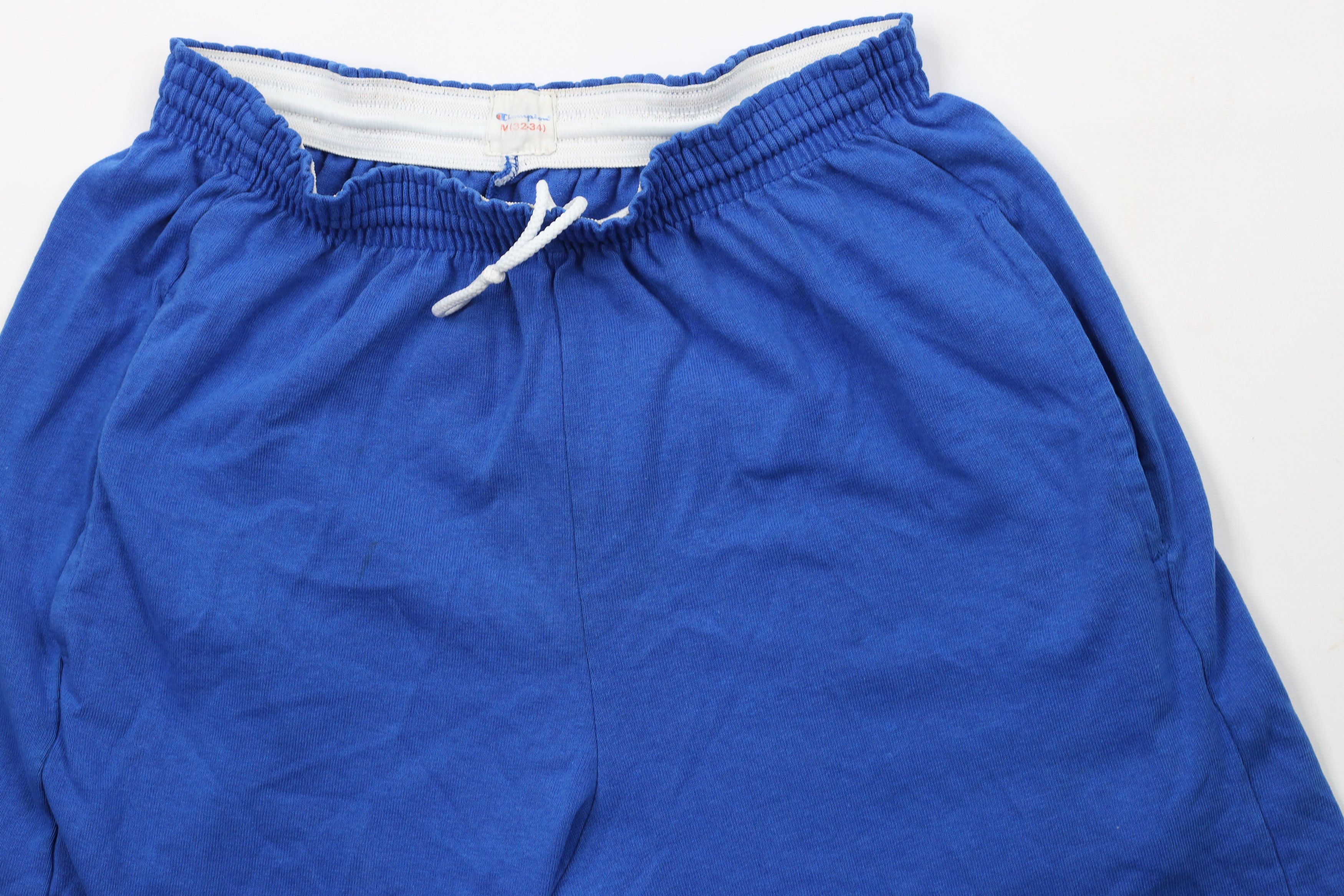 Champion × Vintage Vintage 90s Champion Logo Above Knee Heavyweight Shorts Size US 32 / EU 48 - 3 Thumbnail