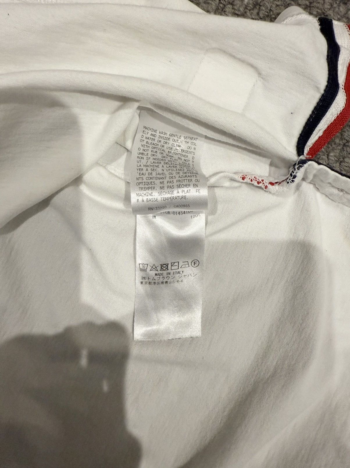 Thom Browne THOM BROWNE POCKET TEE Size US L / EU 52-54 / 3 - 6 Thumbnail