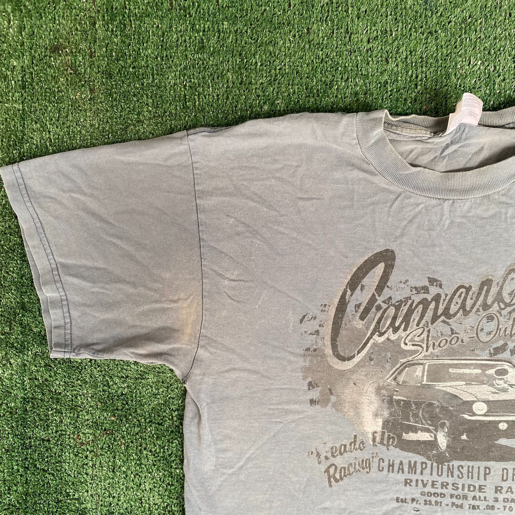 Chevrolet Vintage Y2K Chevy Camaro Shirt Grunge Retro Drag Racing Tee Size US L / EU 52-54 / 3 - 2 Thumbnail