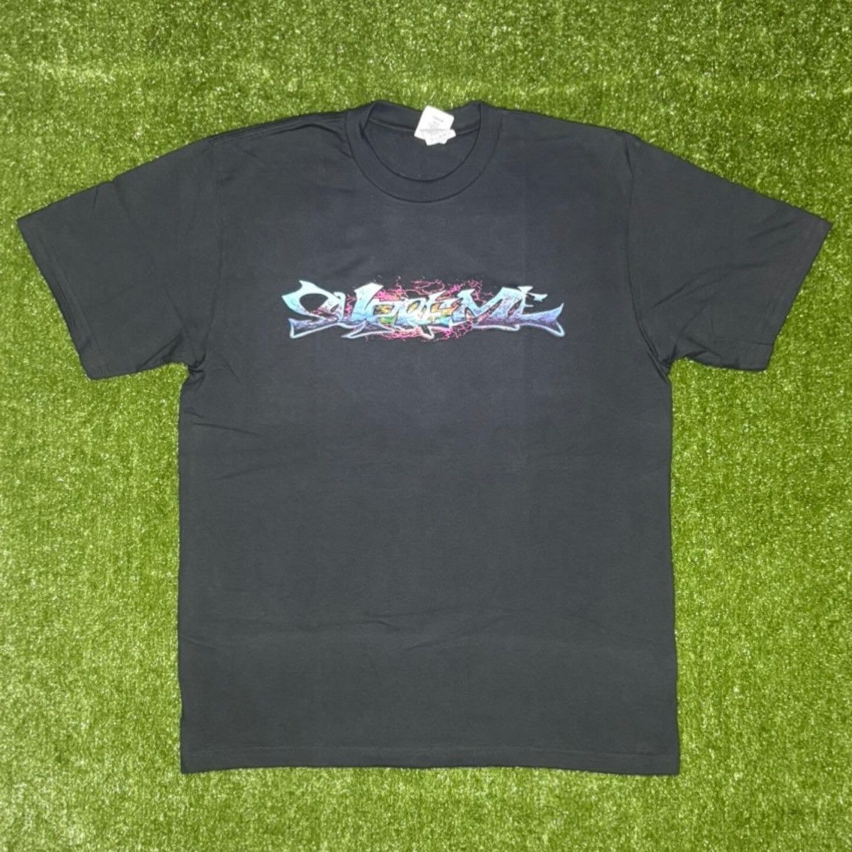 Supreme Supreme® “Tag” Tee, Black (M) [F/W 2025, Week 17] | Grailed