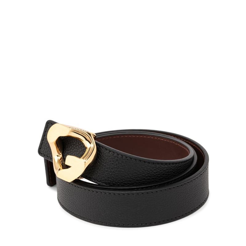 Givenchy o1w1db10525 Size: OS/G Chain Buckle 30MM Belt in Black Size ONE SIZE - 2 Thumbnail