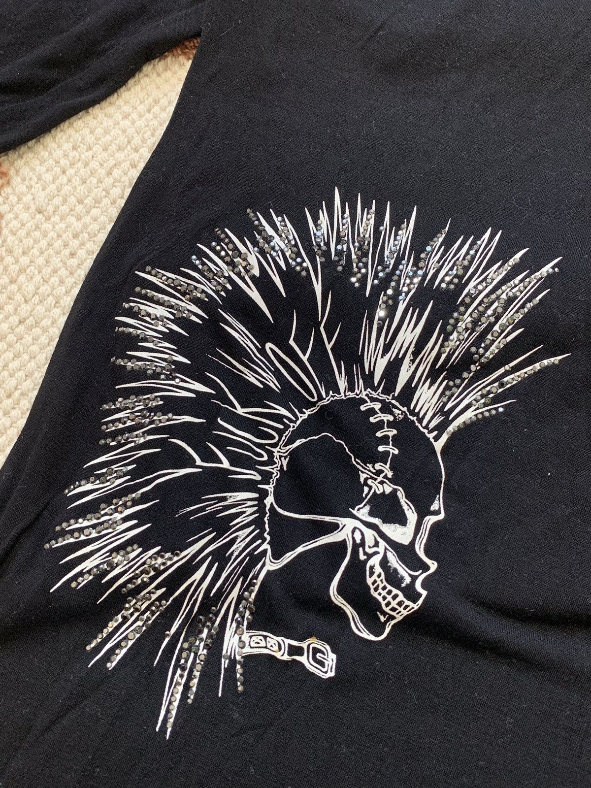 Thomas Wylde VINTAGE THOMAS WYLDE SKULL PUNK AVANT GARDE MINI DRESS Size S / US 4 / IT 40 - 4 Thumbnail