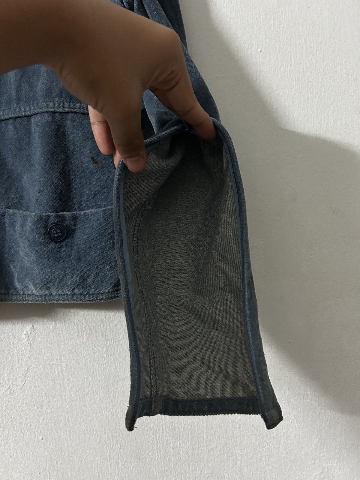 Chanel Vintage Chanel denim colourway jacket Size S / US 4 / IT 40 - 7 Thumbnail