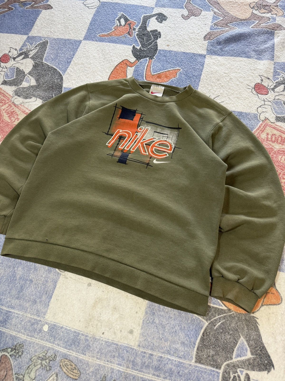 Nike Vintage nike crewneck sweatshirt Size US L / EU 52-54 / 3 - 2 Thumbnail