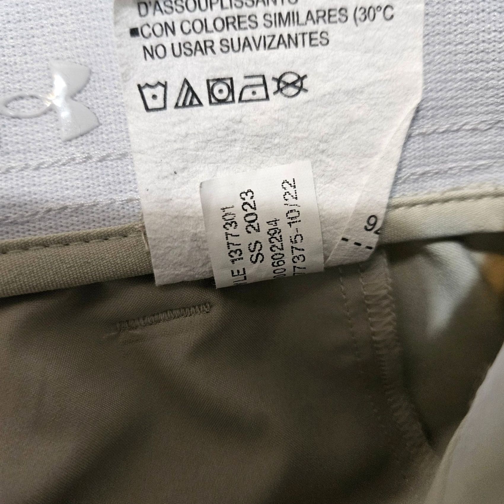Under Armour Under Armour Pants Mens 36 x 30 Golf Performance Stretch Tapered Tan 1377301 Size US 36 / EU 52 - 4 Thumbnail