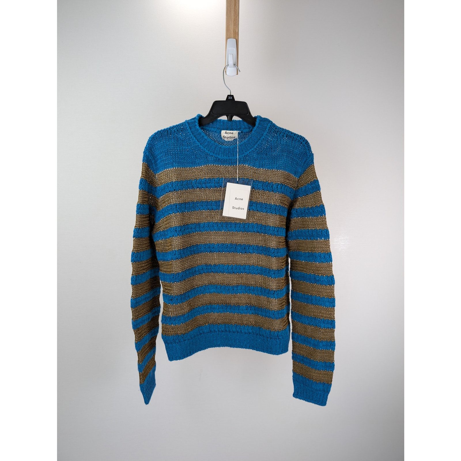 Acne Studios o1rshd1 Sweater in Blue/Brown Size US S / EU 44-46 / 1 - 1 Thumbnail