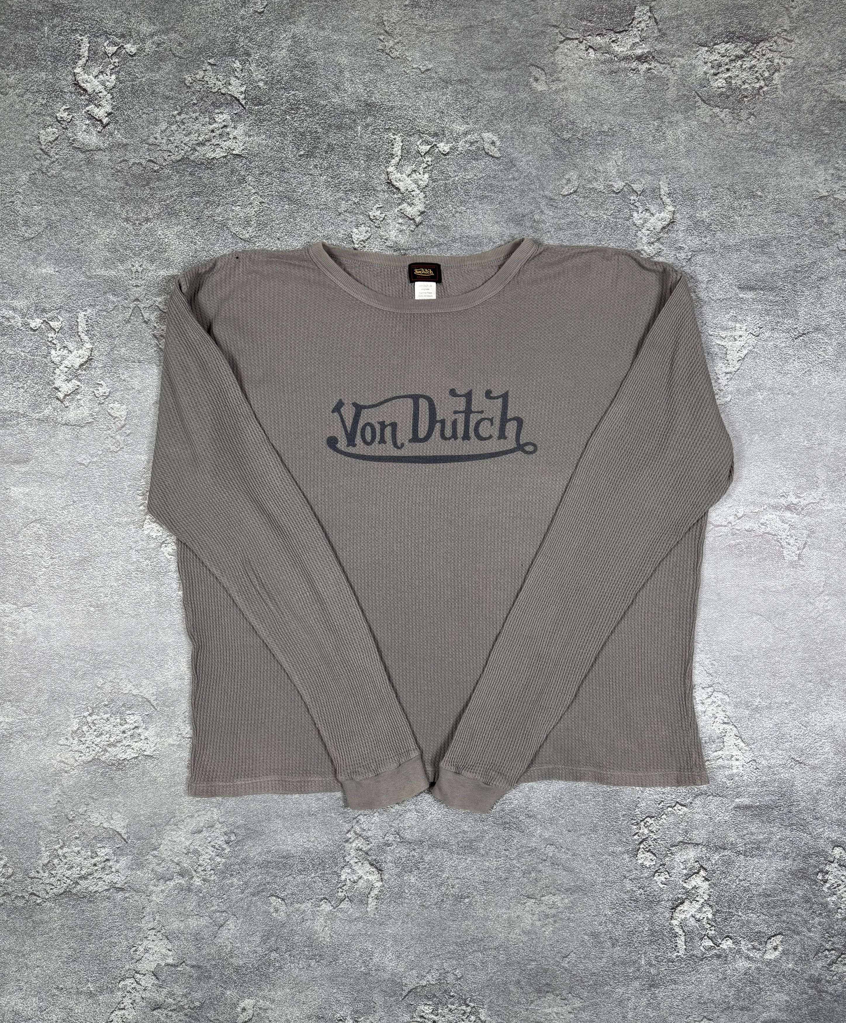 Von Dutch Von Dutch Long Sleeve Logo Shirt Size XL Japan Streetwear Size US XL / EU 56 / 4 - 3 Thumbnail