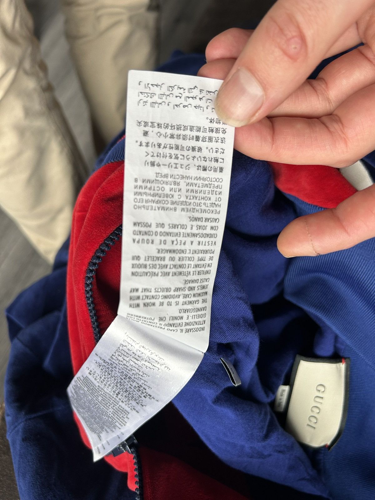 Gucci Velour Velvet Track Jacket Size US S / EU 44-46 / 1 - 14 Thumbnail