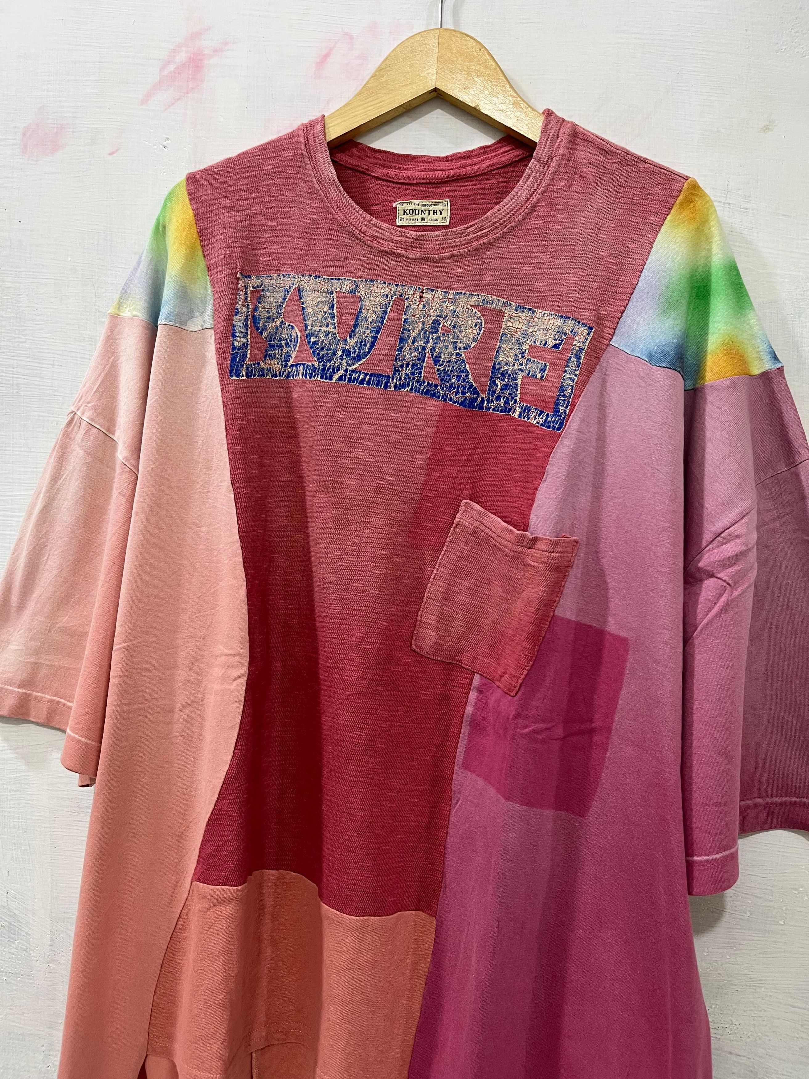 Kapital Kountry Kapital Kountry Surf-Tshirt Boro Patchwork Multicolor Size US XL / EU 56 / 4 - 2 Thumbnail
