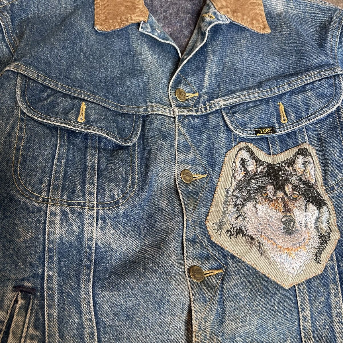 Lee Lee storm rider faded denim jacket Size US L / EU 52-54 / 3 - 5 Thumbnail