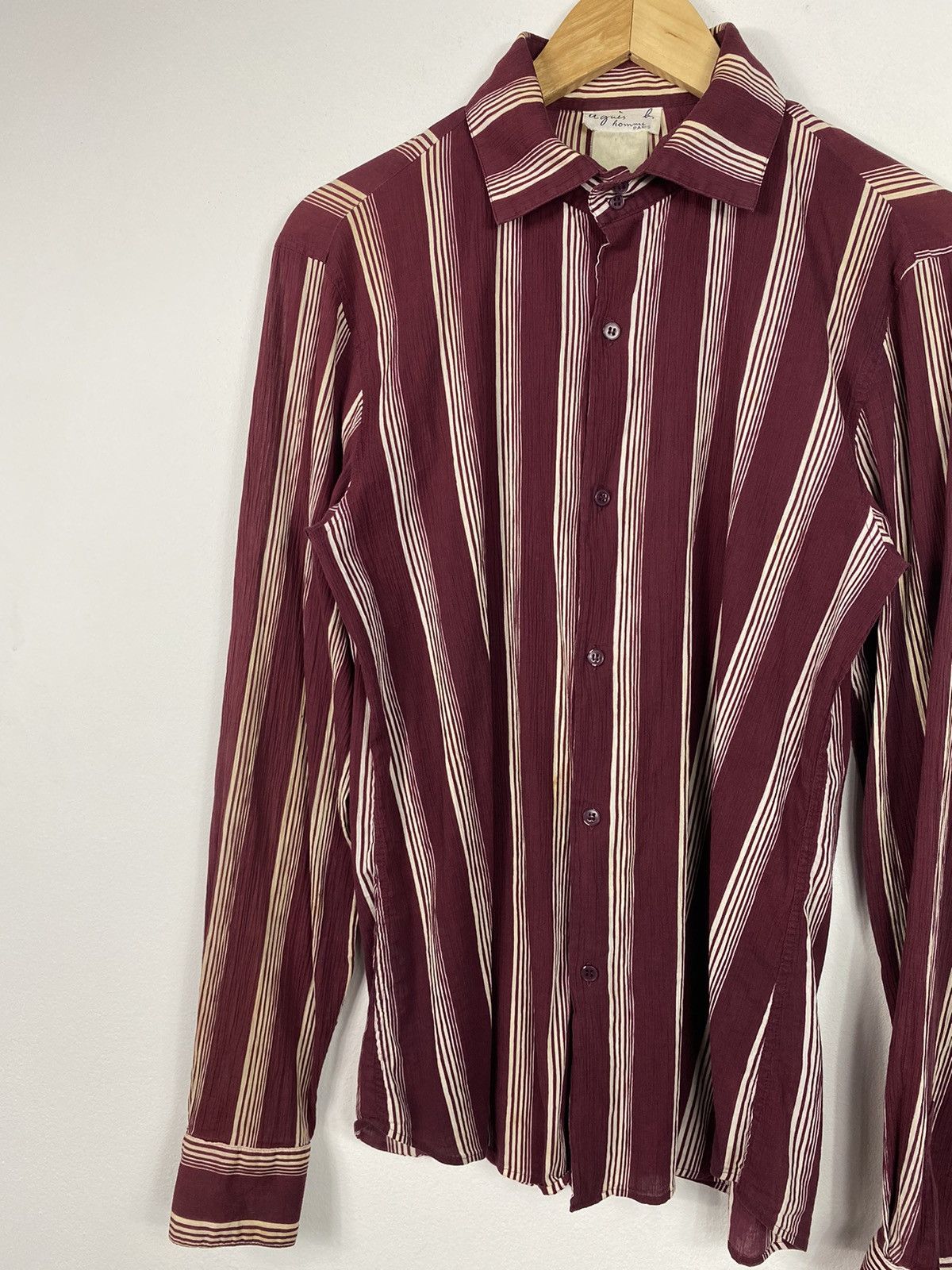 agnes b. Agnes b. Button Up Shirt Size L / US 10 / IT 46 - 2 Thumbnail