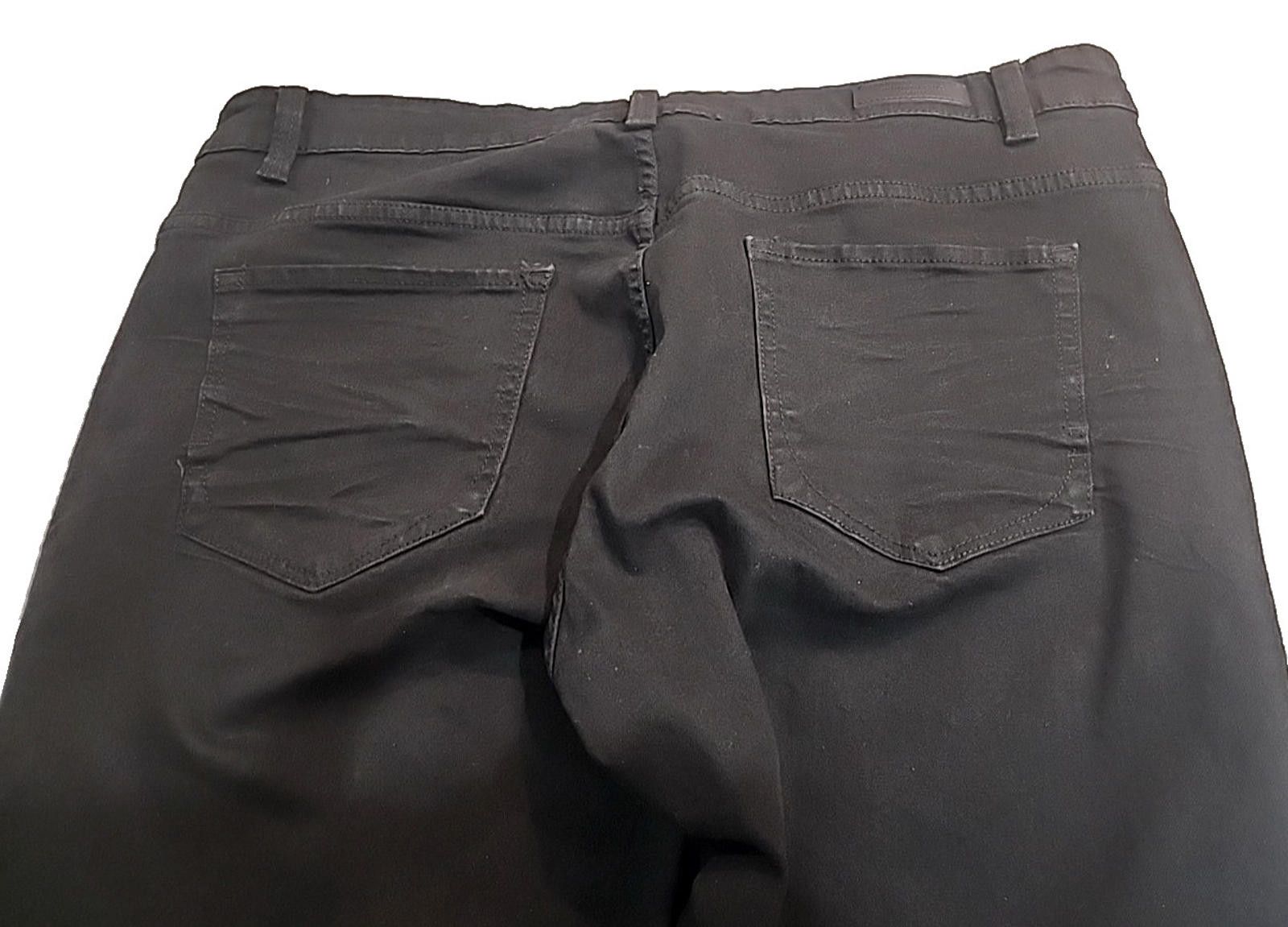 Kenneth Cole Kenneth Cole Black Jeans Actual 42x29 Tapered Fit Classic Size US 42 / EU 58 - 6 Thumbnail