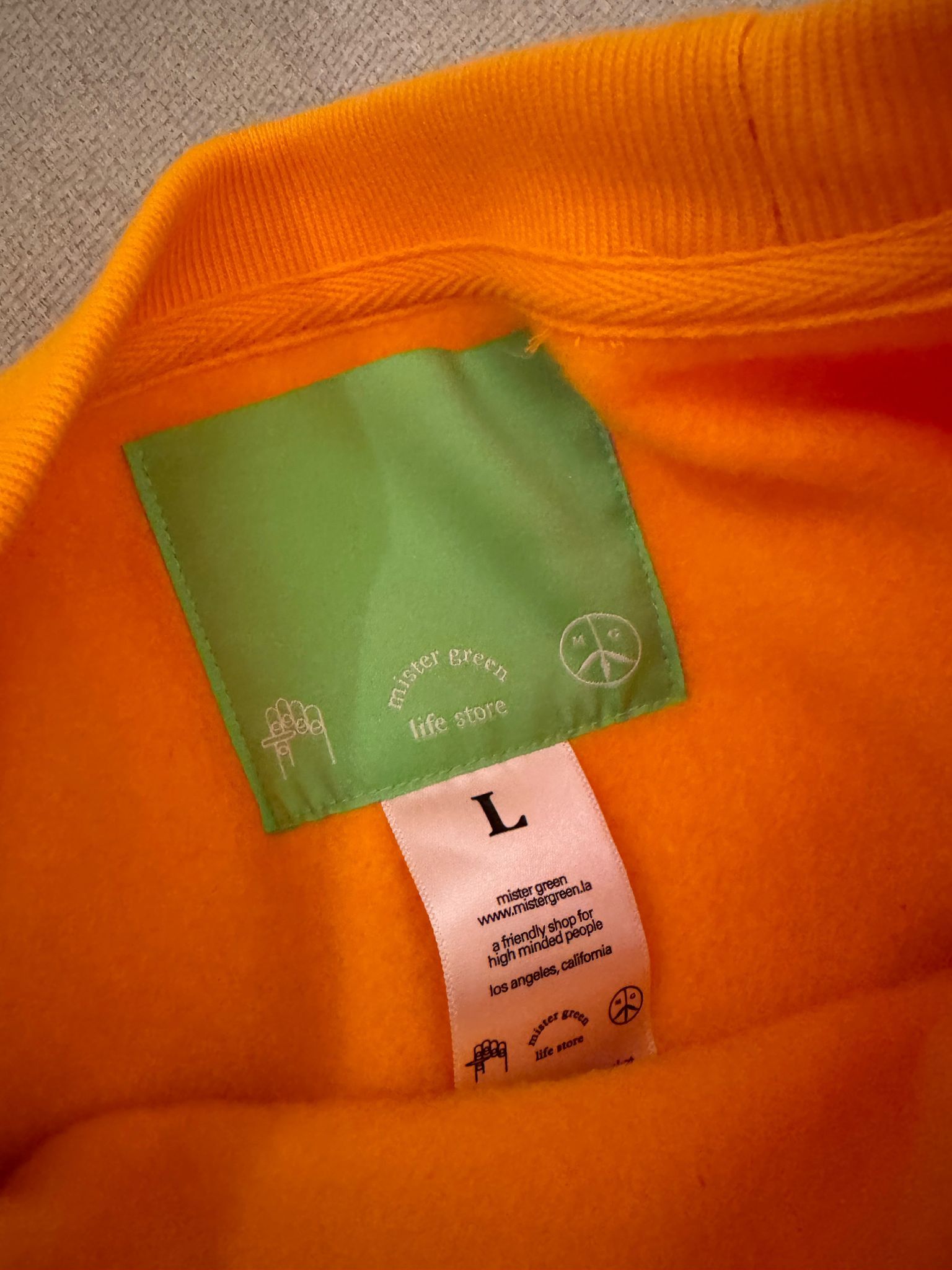Mister Green Crewneck Sweater Size US L / EU 52-54 / 3 - 2 Thumbnail