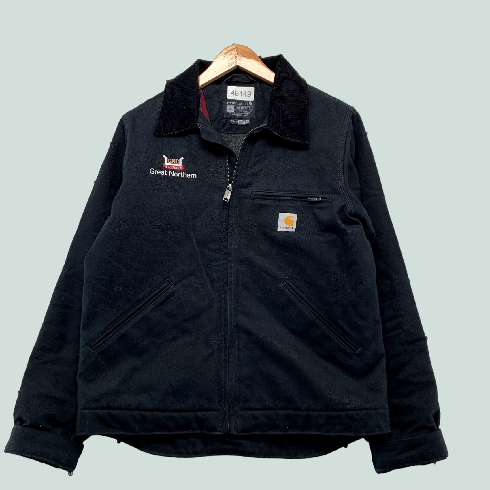 Carhartt Carhart detroit jacket canvas jacket J80 quilt lined