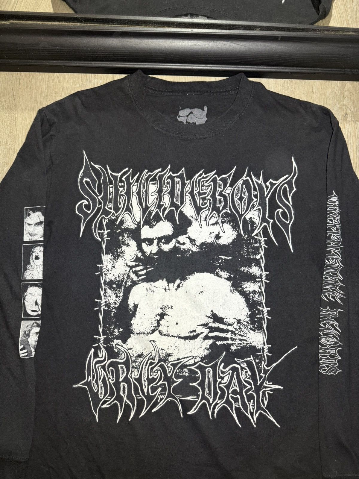 Fuck The Population × G59 Records Vintage / Y2K Rare Suicideboys Greyday Demon Long Sleeve Size US L / EU 52-54 / 3 - 2 Thumbnail