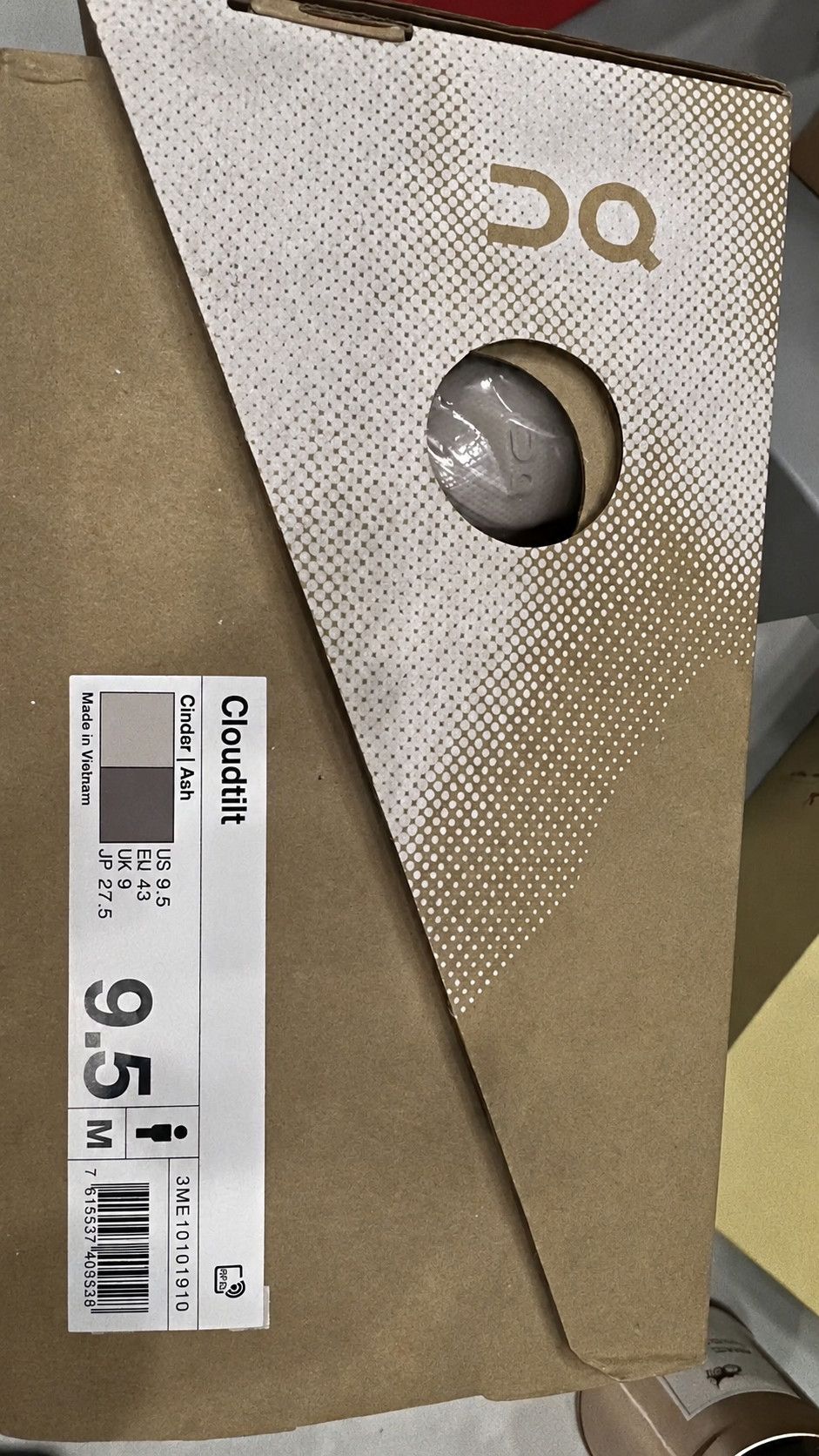 Loewe × On Loewe x On Running Cloudtilt Sneaker Cinder Ash Size US 9.5 / EU 42-43 - 3 Thumbnail