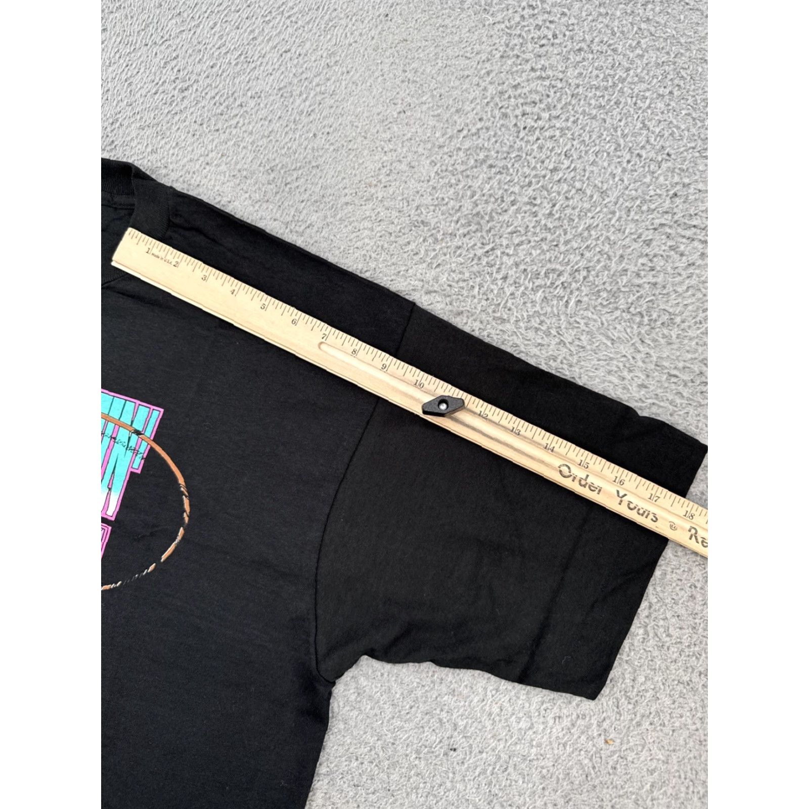 Fruit Of The Loom VTG Brooks & Dunn Boot Scootin Boogie Shirt XL Black Cotton Short Sleeve Crew Neck Men T-Shirt Double-Sided Band Graphic Print United States Size US XL / EU 56 / 4 - 7 Thumbnail