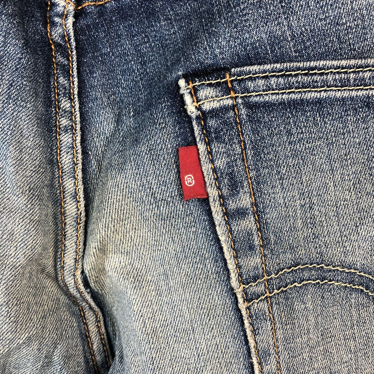 Levi's × Vintage DL 551 Levis Blue Distressed Denim Pants #C191 Size US 31 - 19 Thumbnail