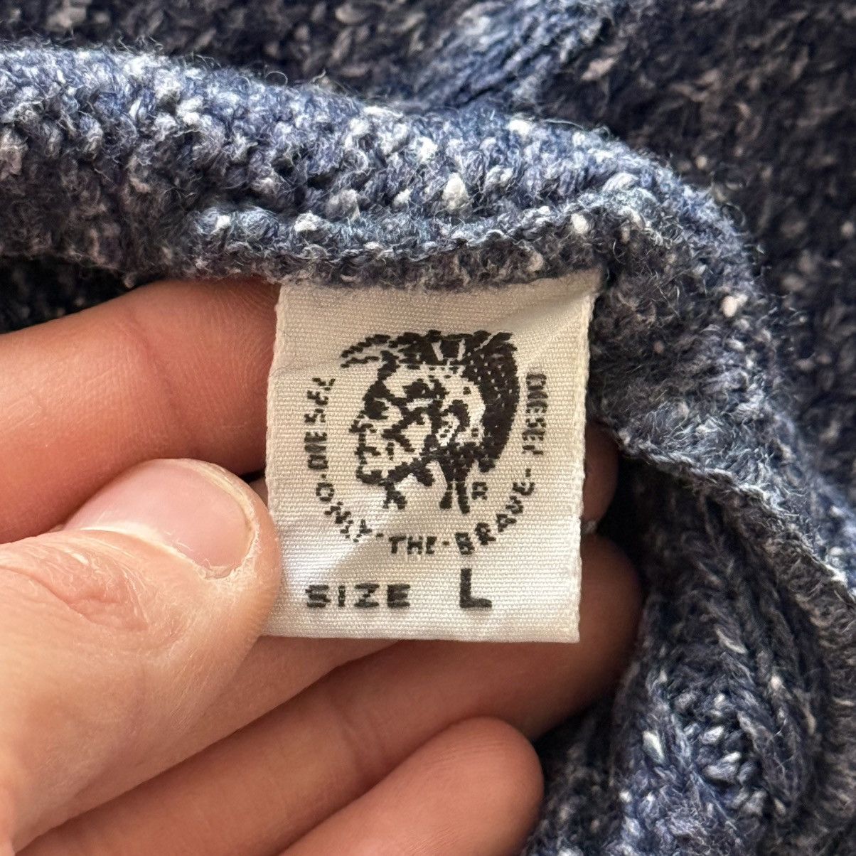 Diesel 80s DIESEL Vintage Knit Archive Sweater Sweatshirt Size US L / EU 52-54 / 3 - 8 Thumbnail