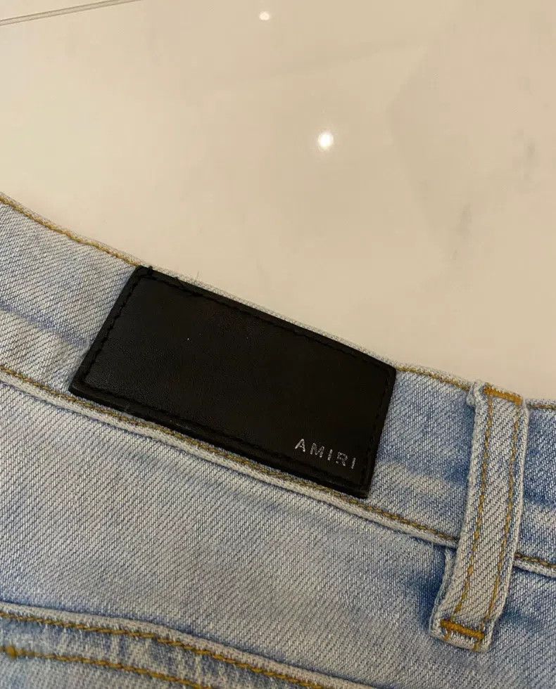 Amiri Amiri Classic Vintage Cashew Flower Art Patchwork Denim Je Size US 32 / EU 48 - 3 Thumbnail