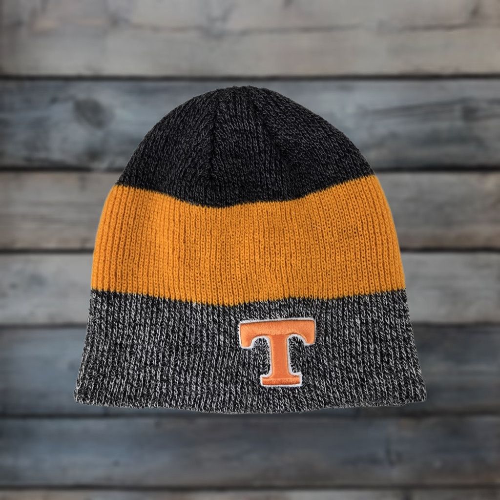 Top Of The World Top of the World Fanatics Tennessee Volunteers Beanie Hat Gray Beanie Hat Unisex Adults One Size Gray Tennessee Volunteers Sports Team Hat Winter Cap Size US M / EU 48-50 / 2 - 1 Thumbnail