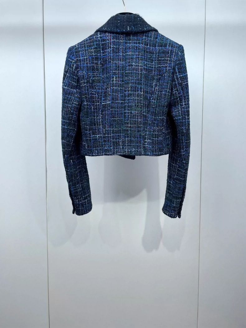 Chanel Chanel 22P color braided double-breasted short jacket 2504- Size XS / US 0-2 / IT 36-38 - 3 Thumbnail
