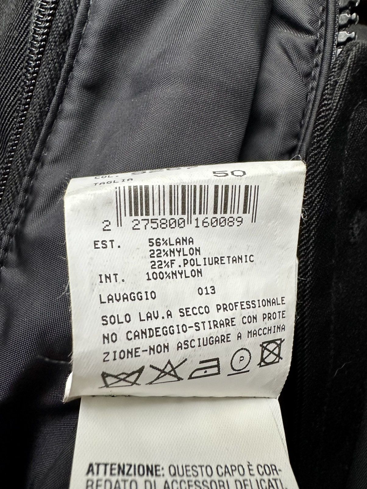 Emporio Armani Emporio Armani Black Belted Coat Linea Napoli Men Size 50 Size US M / EU 48-50 / 2 - 5 Thumbnail