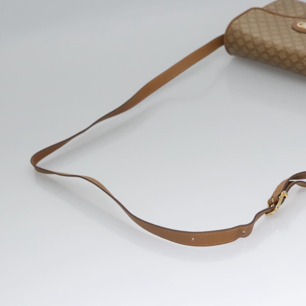 Celine CELINE Macadam Canvas Shoulder Bag Beige Gold Size ONE SIZE - 7 Thumbnail