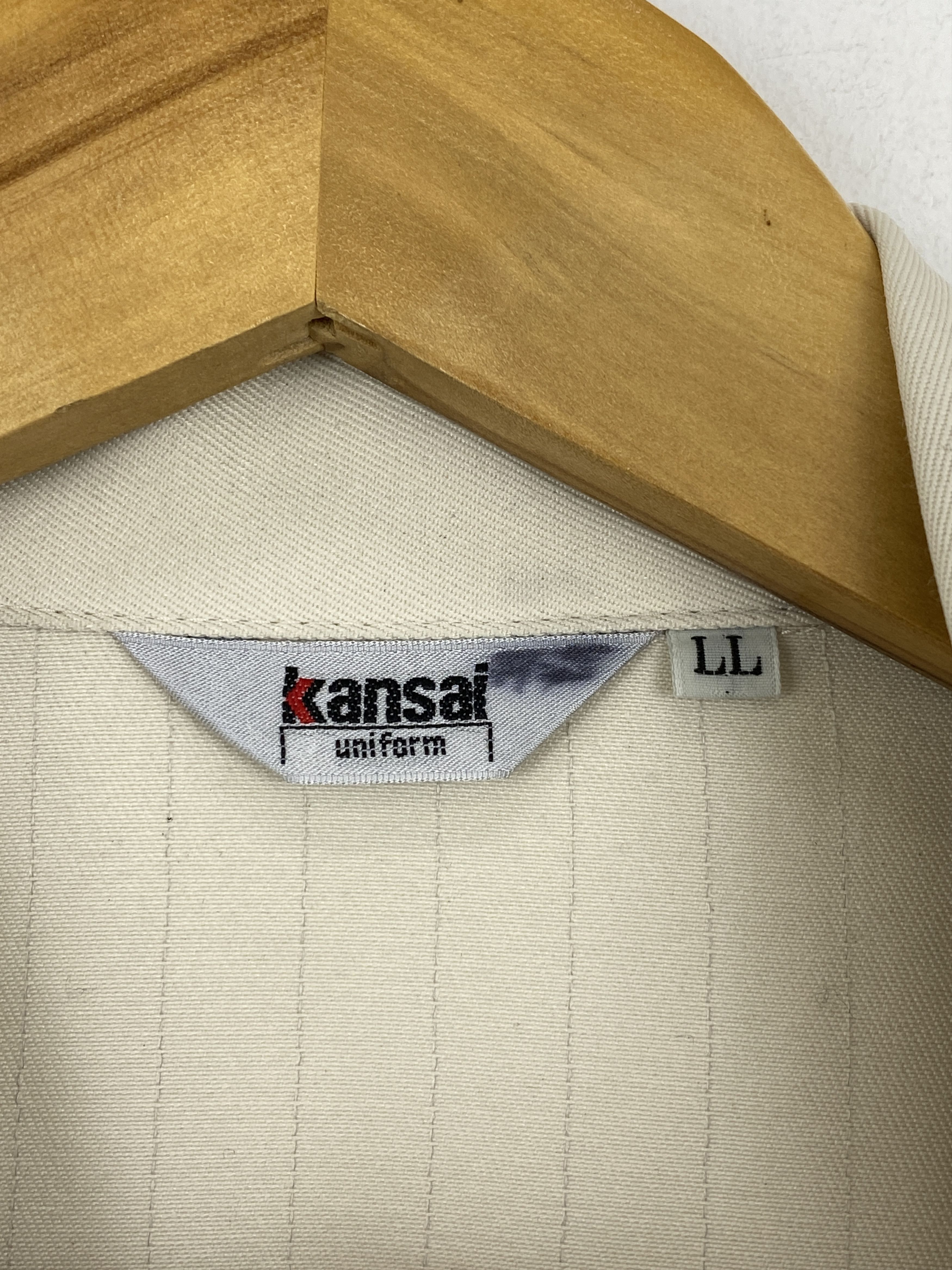 Japanese Brand Vintage Kansai Japanese Brand Worker Denim Jacket J1776 Size US XL / EU 56 / 4 - 10 Thumbnail