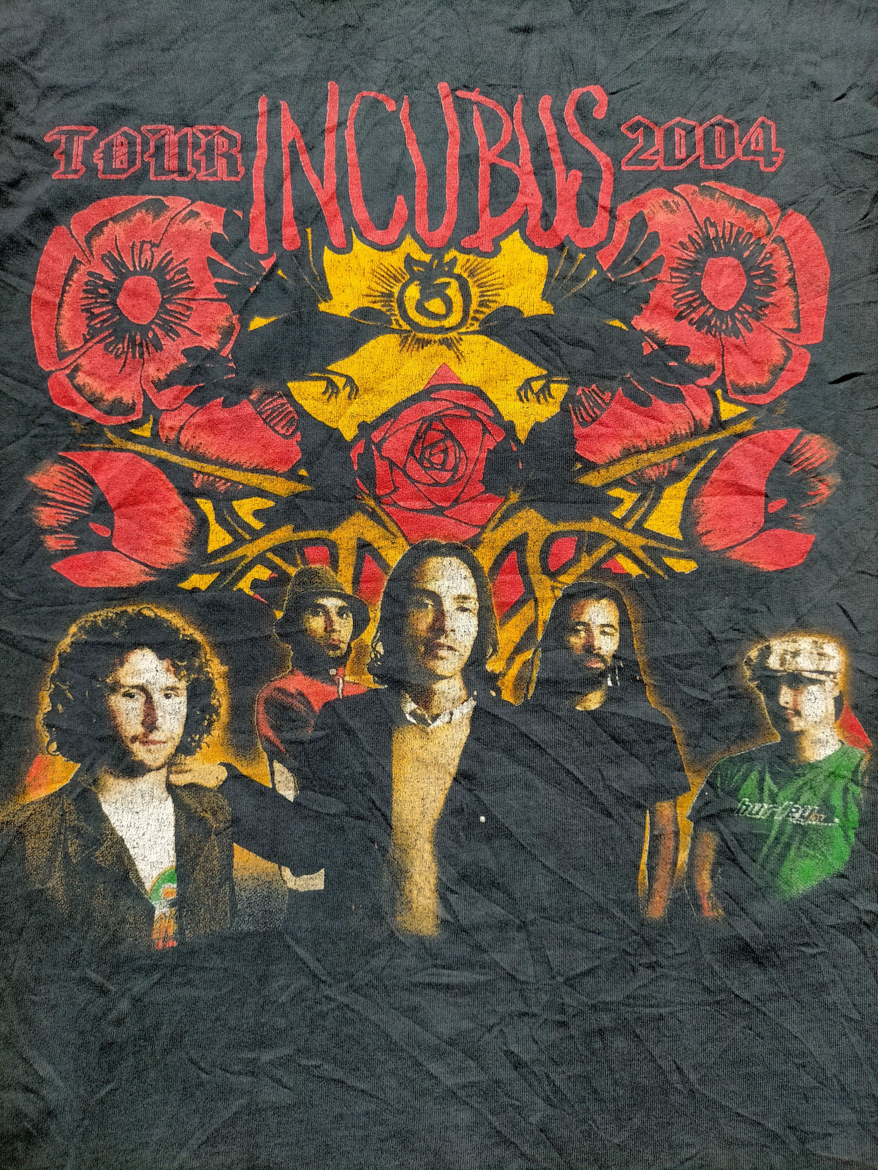 Band Tees Vintage Tour 2004 Incubus Black tee Size US M / EU 48-50 / 2 - 7 Thumbnail