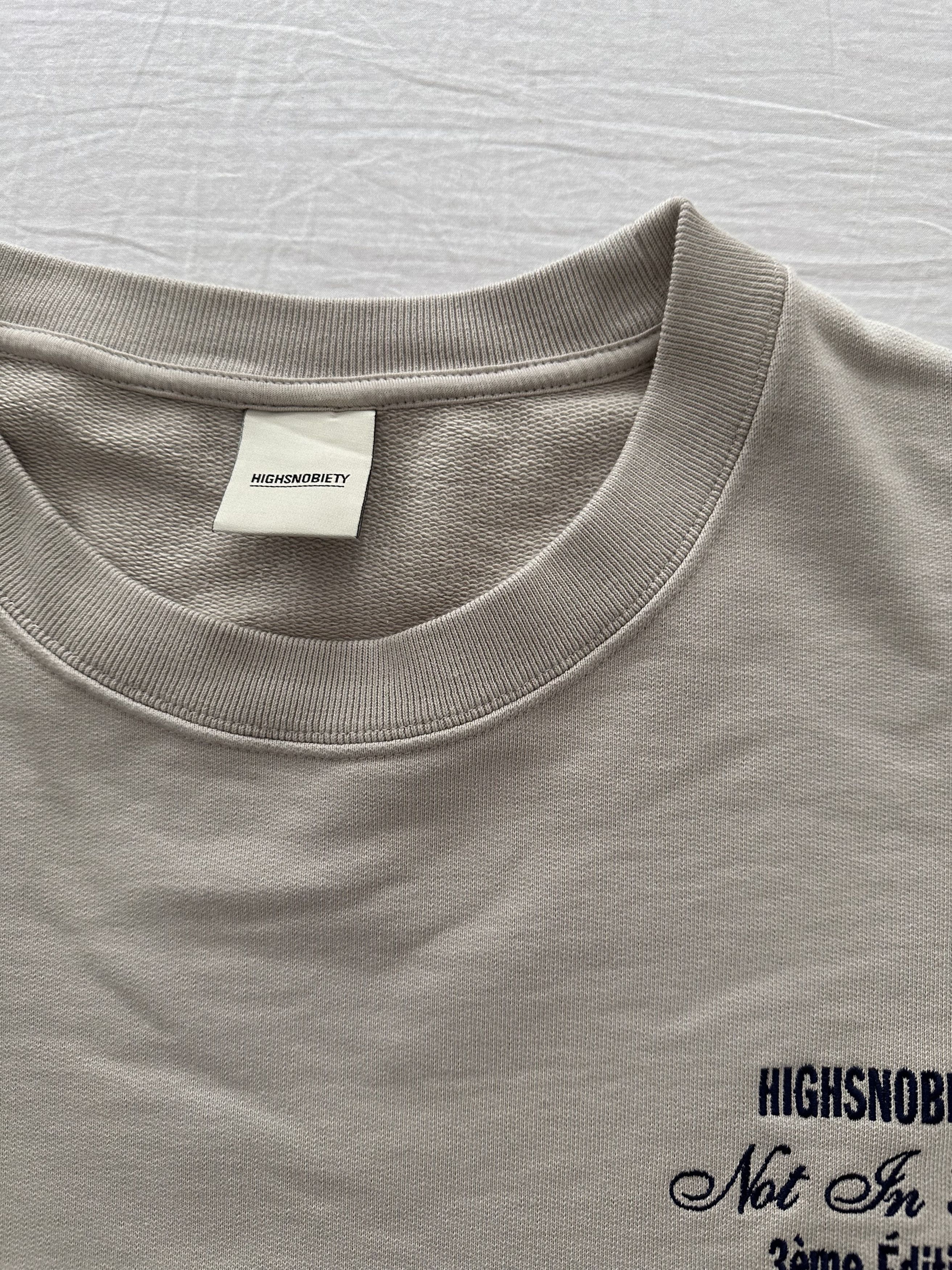 Highsnobiety Highsnobiety Not in Paris 3 Crewneck Size US XXL / EU 58 / 5 - 3 Thumbnail