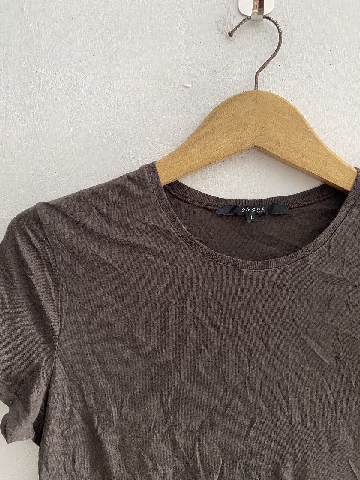 Gucci Gucci blank tshirt Size L / US 10 / IT 46 - 2 Thumbnail