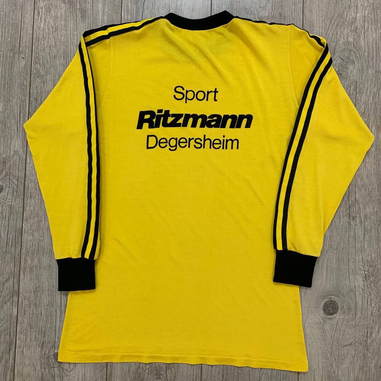 Adidas Vintage 70/80s Adidas Soccer Jersey Made in West Germany Size US M / EU 48-50 / 2 - 6 Thumbnail