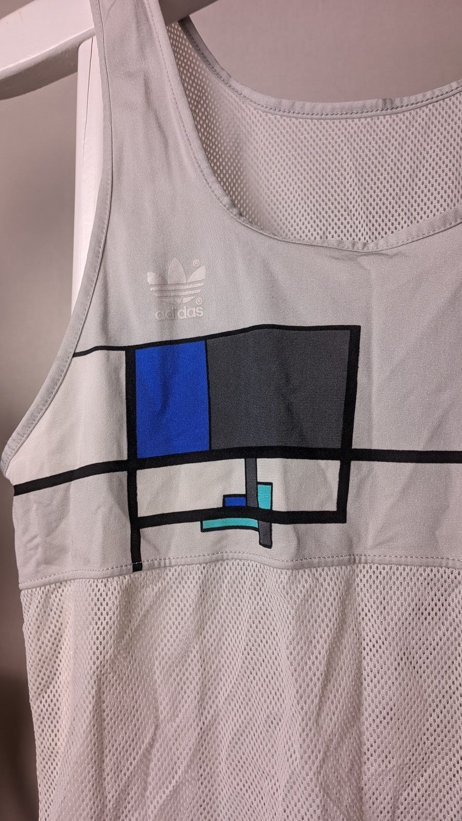 Adidas × Vintage Adidas 80s’ Retro vintage Sleeveless made in West Germany Size US M / EU 48-50 / 2 - 2 Thumbnail