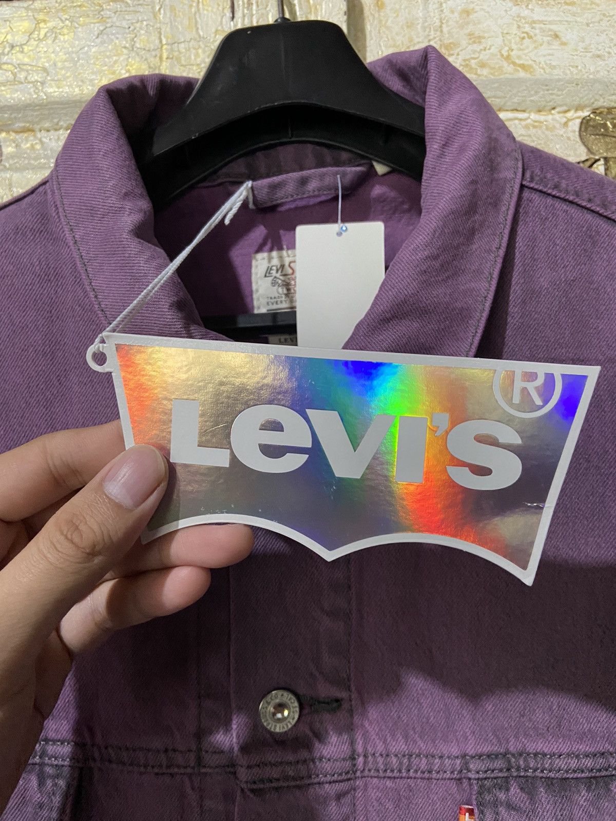 Levi's NEW LEVIS BIG E LIBERATION TRUCKER VEST PRIDE SIZE XL Size US XL / EU 56 / 4 - 6 Thumbnail