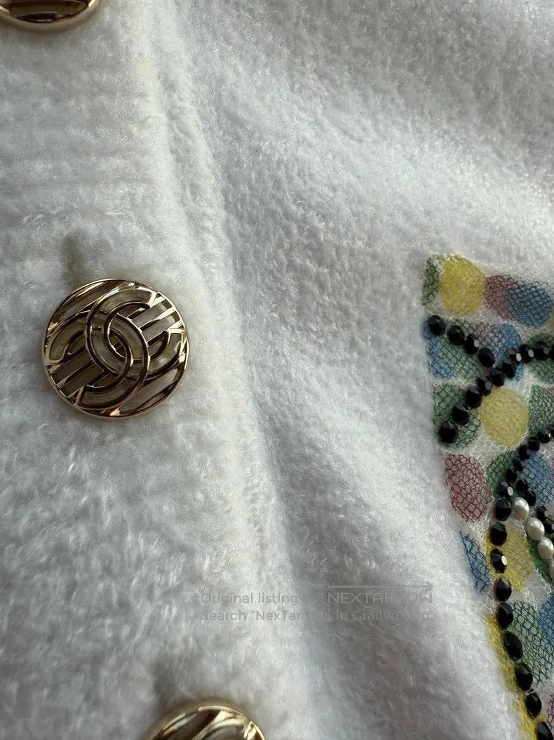 Chanel Chanel 21p disassemble soft nail beads logo polo Size XS / US 0-2 / IT 36-38 - 4 Thumbnail