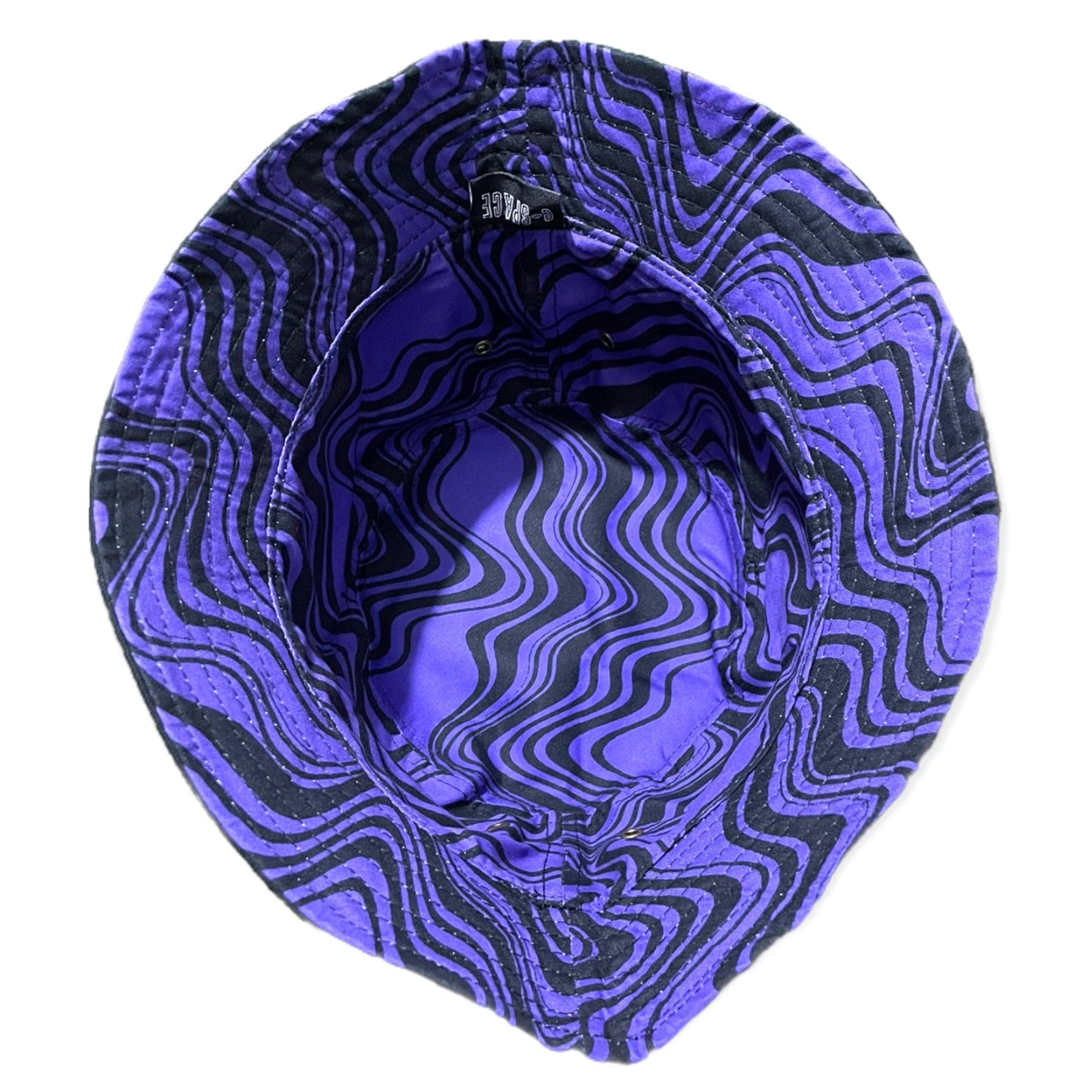 Vintage G Space Bucket Hat Unisex Adults S/M Black Size ONE SIZE - 6 Thumbnail
