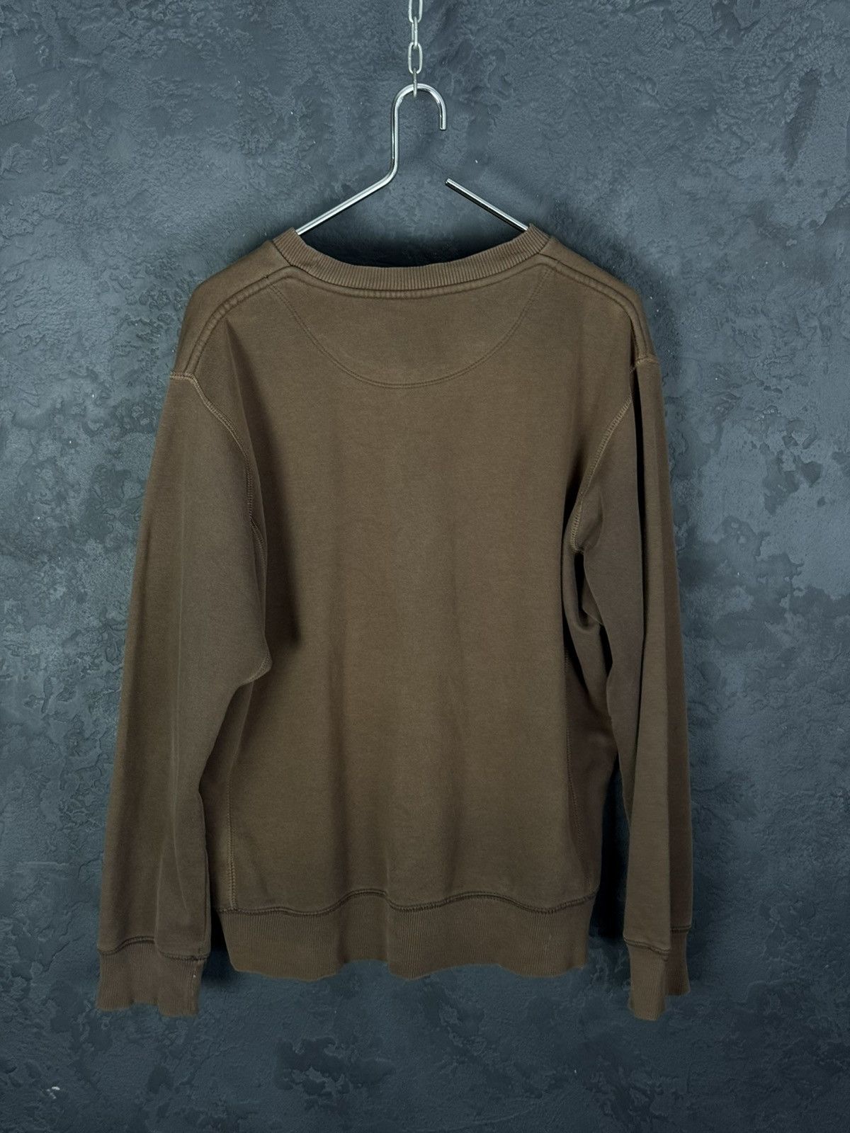 Vintage Vintage Nike 00’s Sweatshirt Brown Travis Scott Style Size US L / EU 52-54 / 3 - 10 Thumbnail