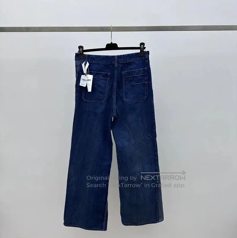 Other Dior Women's Blue Casual Wide-Leg Pants . Size 30" / US 8 / IT 44 - 2 Thumbnail