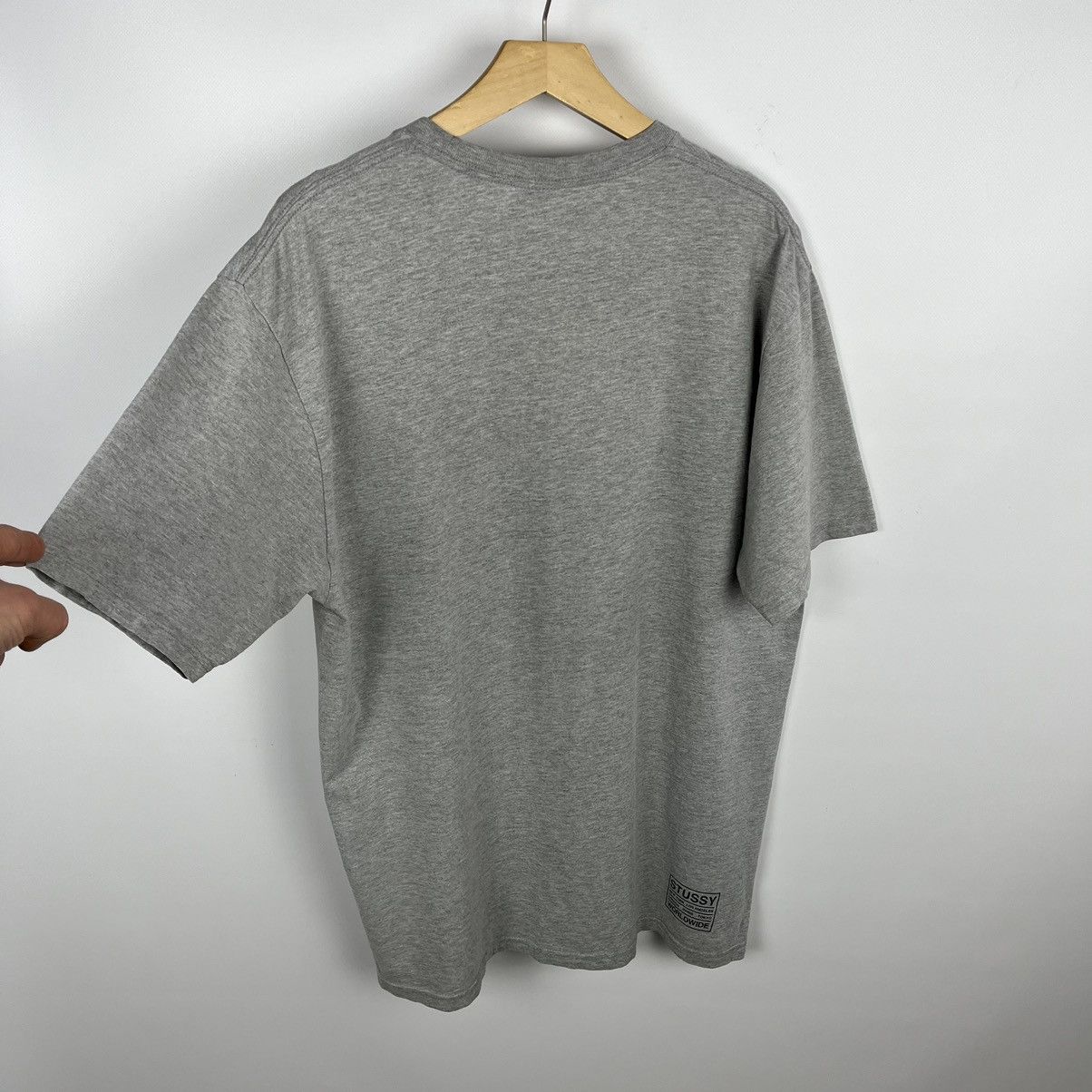 Stussy Vintage Stussy worldwide y2k big logo tee 90’s Size US L / EU 52-54 / 3 - 8 Thumbnail